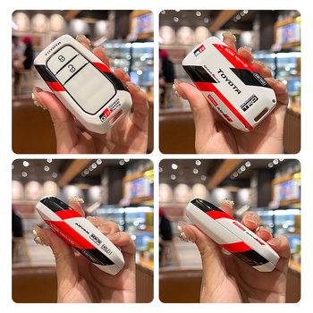 Toyota võtmeümbris Camry, Corolla, Levin, Avalon, Highlander, RAV4, CH-R mudelitele • ABS materjal • lihtne stiil