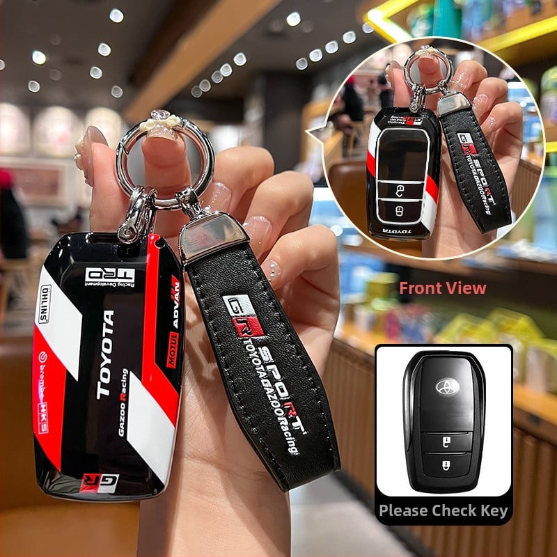 Toyota võtmeümbris Camry, Corolla, Levin, Avalon, Highlander, RAV4, CH-R mudelitele • ABS materjal • lihtne stiil