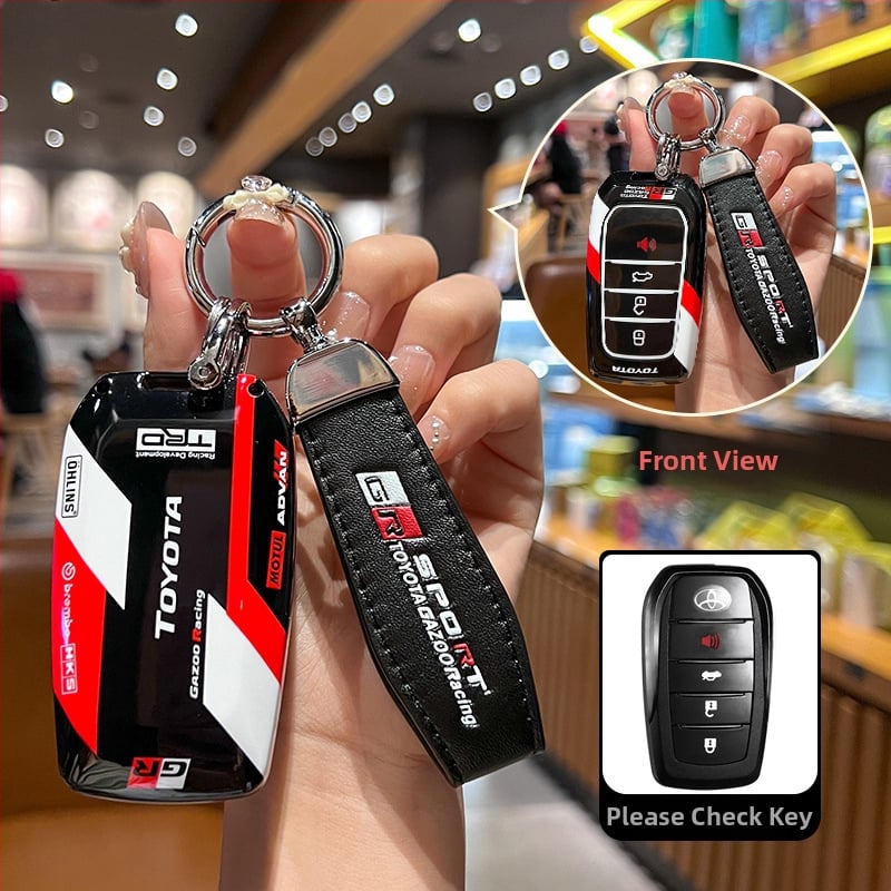 Toyota võtmeümbris Camry, Corolla, Levin, Avalon, Highlander, RAV4, CH-R mudelitele • ABS materjal • lihtne stiil
