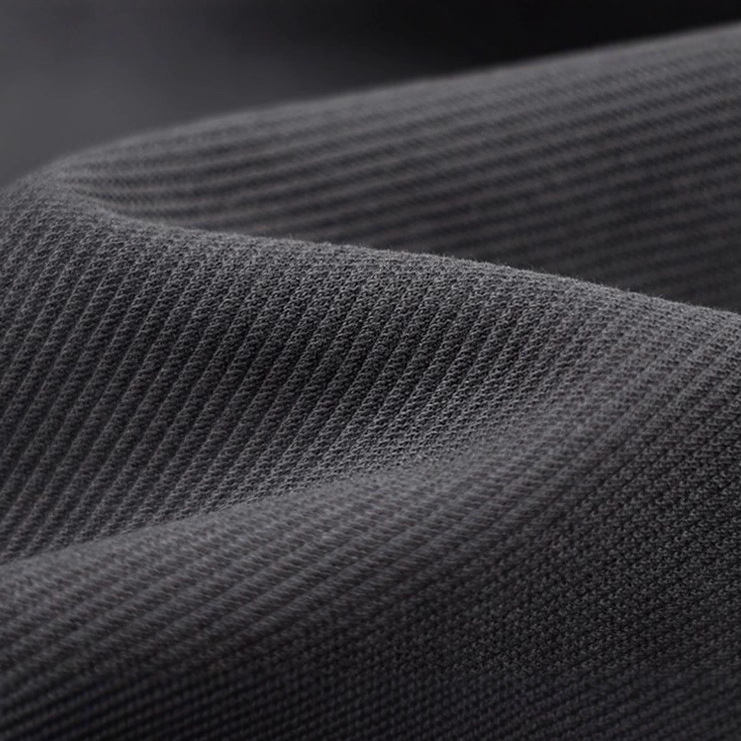 Vīriešu kokvilnas bikses ar taisnu piegriezumu, vidējā josta, aizdare ar auklu, mikroelastīgas