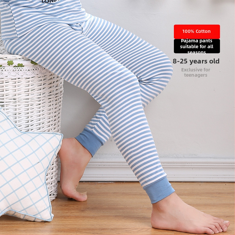 Pantaloni din bumbac pentru adolescenți băieți, 100% bumbac, grosime 201–250 g/m2, model 21032021861, vârsta 13–18