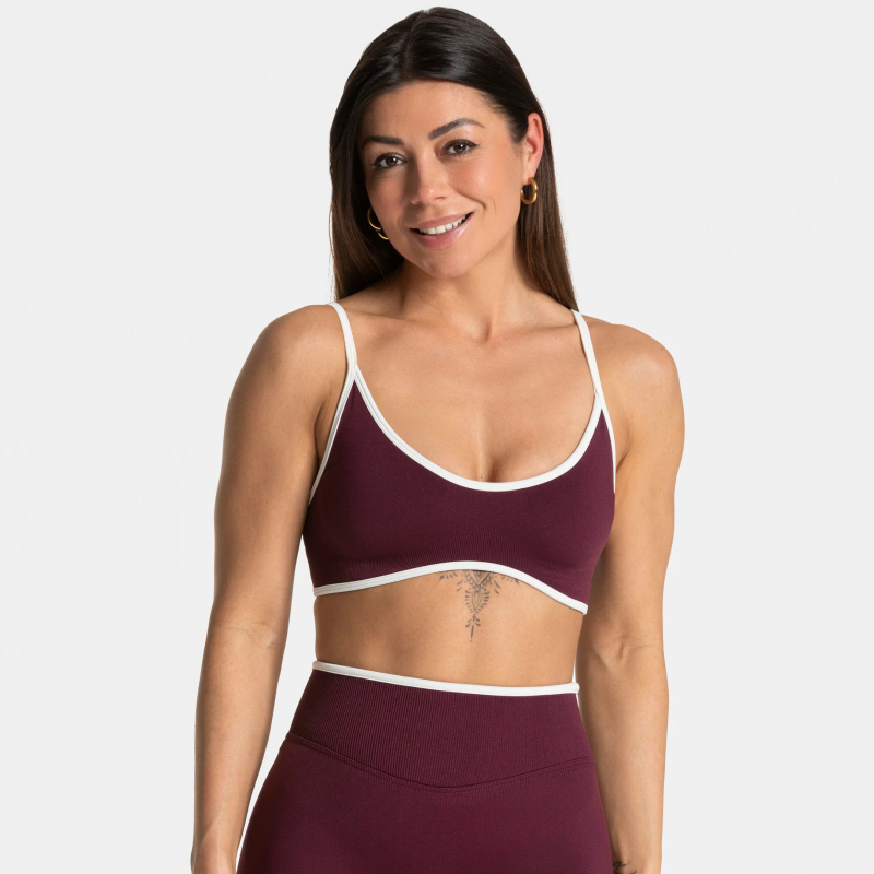 Jenny Top sport pentru yoga pentru femei, din nylon-spandex (92% nylon, 8% spandex), cu căptușeală, absorbție a umezelii, ultra-elastic