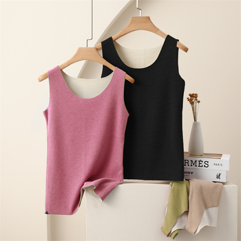 Sieviešu Derong samta termālā veste, vienslāņu, bieza poliestera audums 201–250 g/m², silta