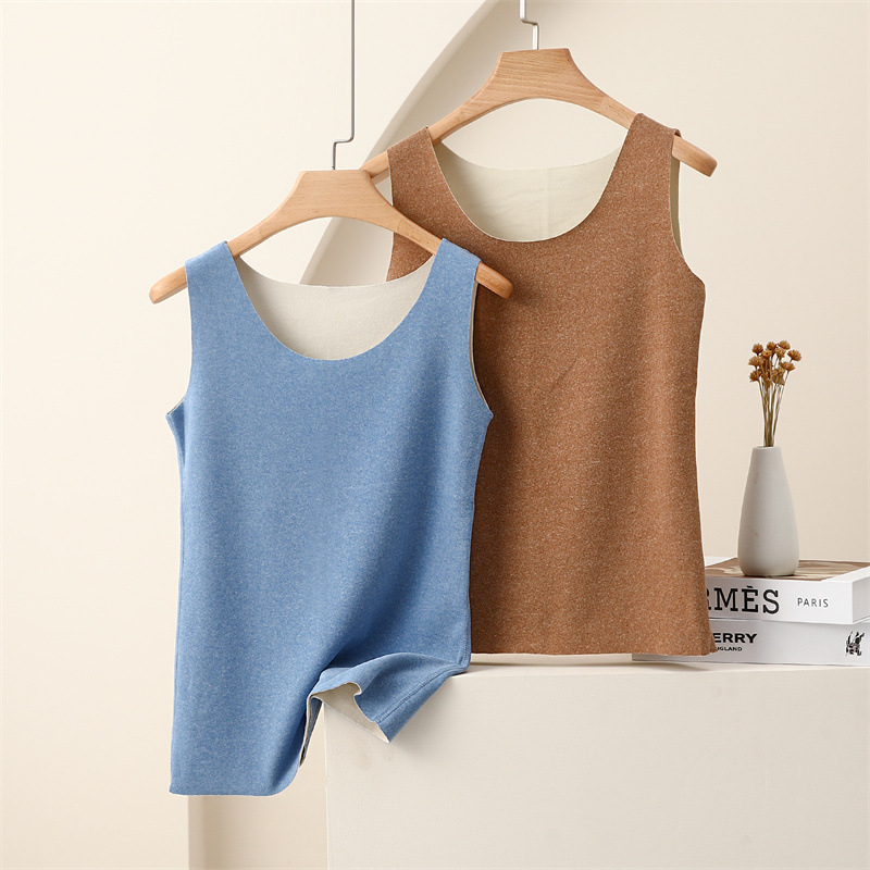 Sieviešu Derong samta termālā veste, vienslāņu, bieza poliestera audums 201–250 g/m², silta