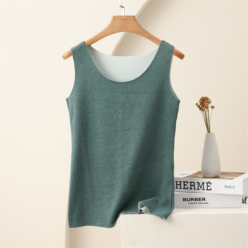 Sieviešu Derong samta termālā veste, vienslāņu, bieza poliestera audums 201–250 g/m², silta