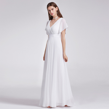 Rochie de seară lungă în croială A-line, talie înaltă, mâneci trei sferturi, lungă fustă, material acetat și poliester (70–80%)