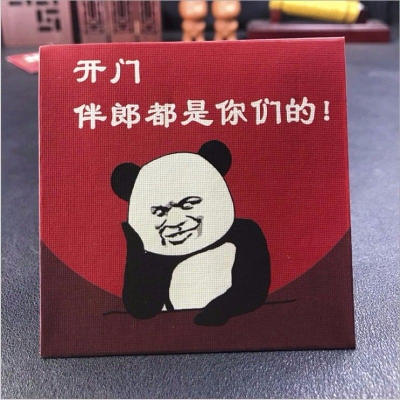 Vestuvėms - mini raudonas vokelis durų kištukas, kūrybingas dizainas, lengvas prabangos stilius