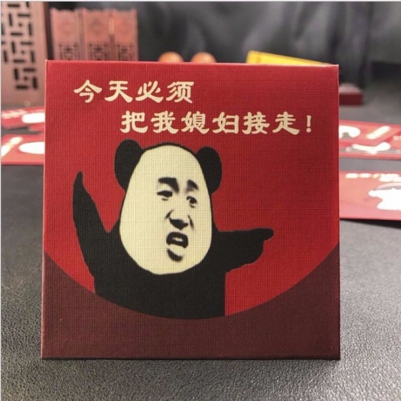 Vestuvėms - mini raudonas vokelis durų kištukas, kūrybingas dizainas, lengvas prabangos stilius