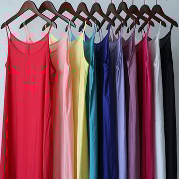 Siidist–puuvillasegu kleit, varrukateta, pikk pendulum-lõikega, etniline retro-stiil, suvi 2023