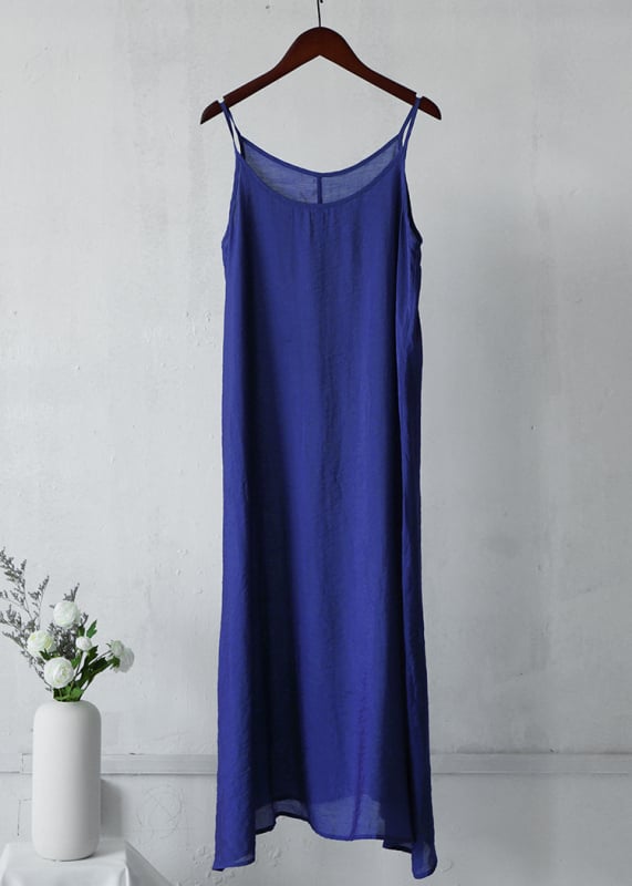 Siidist–puuvillasegu kleit, varrukateta, pikk pendulum-lõikega, etniline retro-stiil, suvi 2023