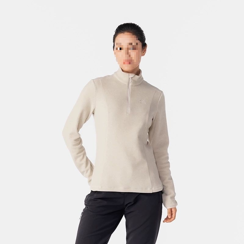 Decathlon flišu jaka ar svītrainu rakstu, audums: 100% kokvilna, oderes materiāls: poliesters, noņemama kapuce