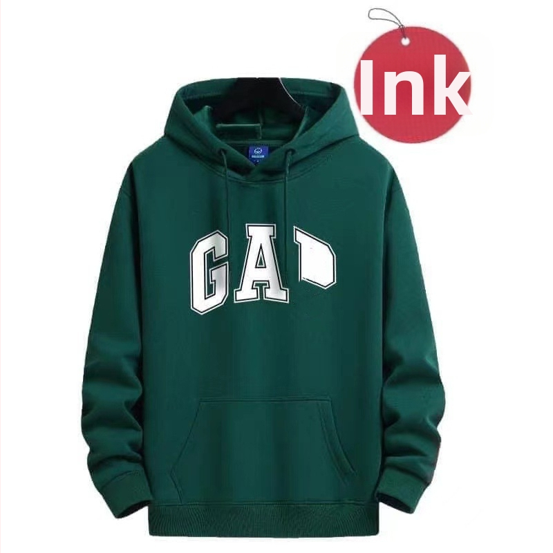 Unisex mikina s kapucňou s potlačou loga, voľný strih, stredná dĺžka 65–80 cm, bavlna 95%+, polyester 80–90%, zimná 2025