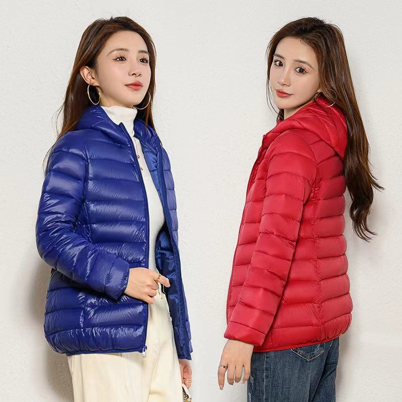 Дамско късо памучно яке, поло яка, ултра къса дължина (≤40 см), пълнител: коприна-памук, Chenille плат, основна материя: спандекс