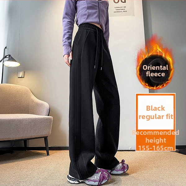 Sieviešu platām kājām kokvilnas bikses, japāņu–korejiešu ikdienas stils, kokvilnas saturs 50–70%, bieza auduma