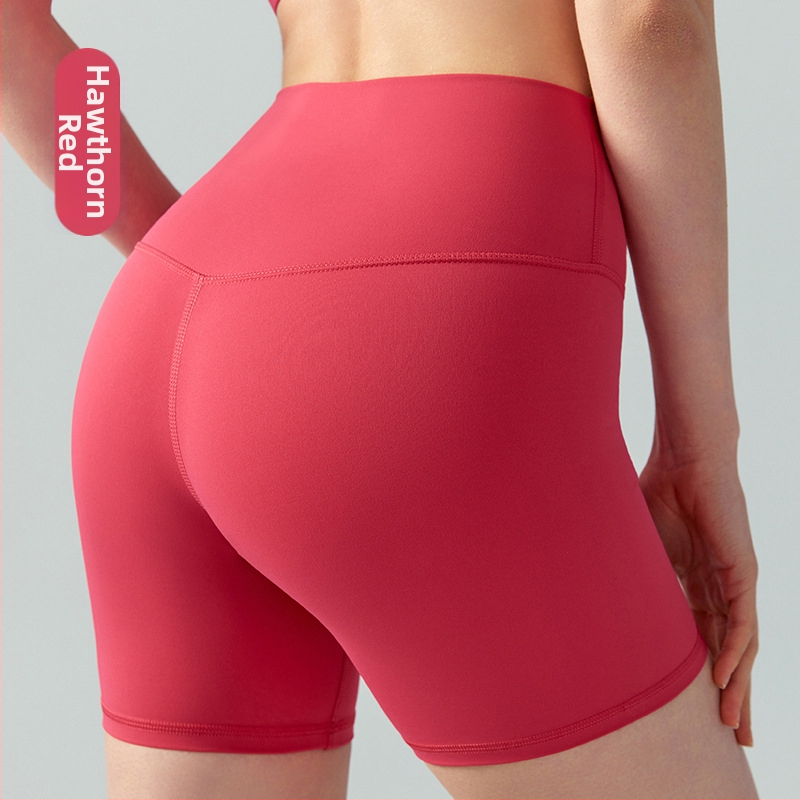 Sieviešu jogas šorti ar augstu jostu un sēdvietas pacēlāju, elpojošs audums, 80% neilons, 20% Lycra, garums 4/4, slim fit.