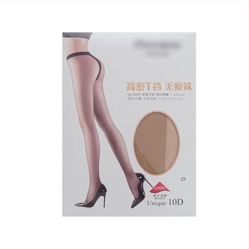 Nailoninės pėdkelnės - nematomos, plonos, seksualus stilius, vienspalvis raštas