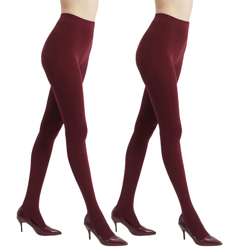 Baršunaste najlonke, jednobojni uzorak, srednja debljina, podizanje stražnjice i oblikovanje