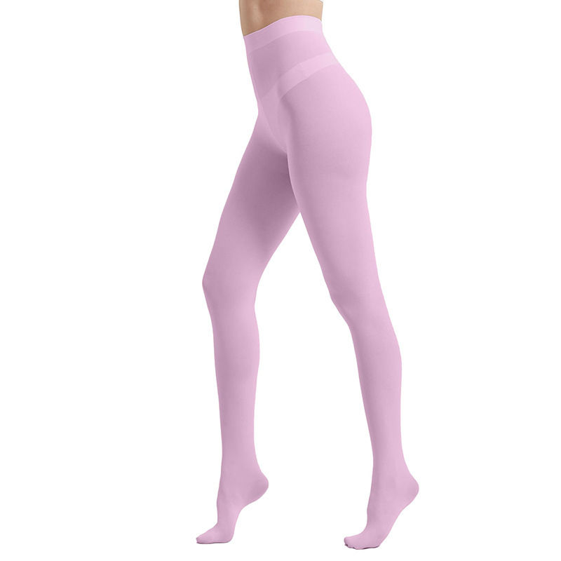 Baršunaste najlonke, jednobojni uzorak, srednja debljina, podizanje stražnjice i oblikovanje