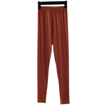 Ženske hlače od modalnog materijala, visoki struk, uski kroj u stilu olovke, prozračne i tanke tkanine s elastanom