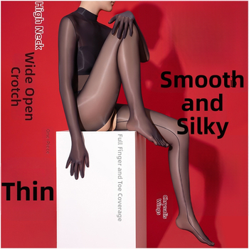 Najlon bodistocking • seksi • tanak materijal • za oblikovanje nogu • s nogama
