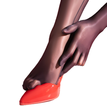 Najlon bodistocking • seksi • tanak materijal • za oblikovanje nogu • s nogama