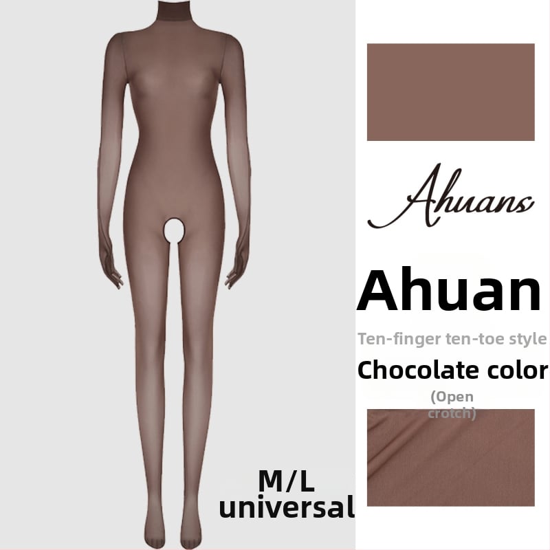 Najlon bodistocking • seksi • tanak materijal • za oblikovanje nogu • s nogama