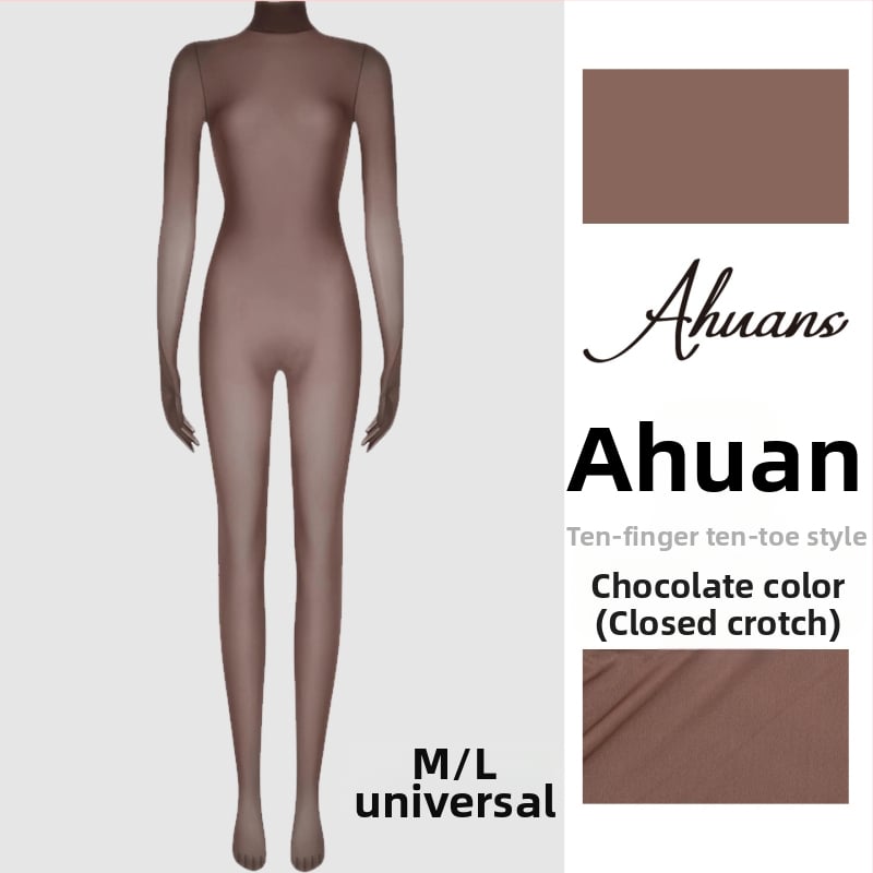 Najlon bodistocking • seksi • tanak materijal • za oblikovanje nogu • s nogama