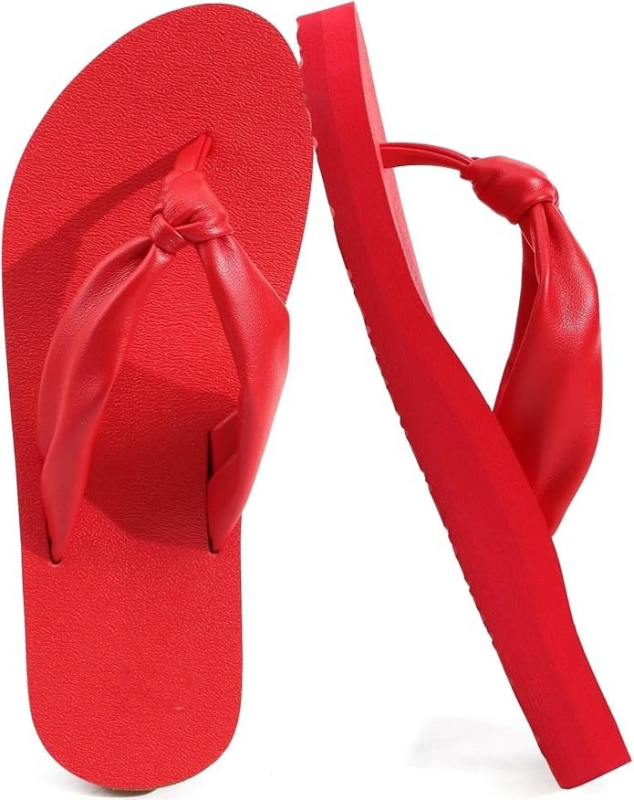 Moteriški thong sandalai iš sintetinės odos su arkos palaikymu, EVA padas, greitai džiūstantys ir kvėpuojantys, pado storis 3–5 cm