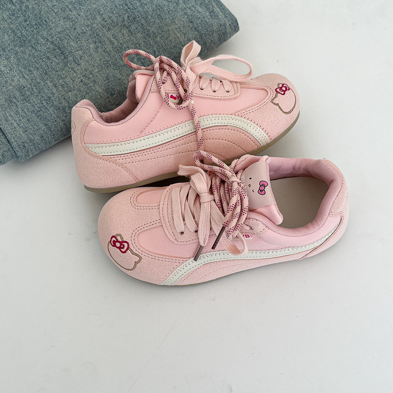 Far Wave pantofi dama din pânză, guler joasă, șireturi în față, suprafață din PU artificial, căptușeală din plasă, talpă din plastic, stil de relaxare, primăvara 2025