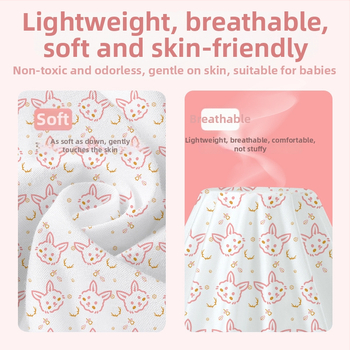 Kelioninis vienkartinis patalynės komplektas – keturių dalių rinkinys, SMS medžiaga, antklodės užvalkalas ir pagalvės užvalkalas