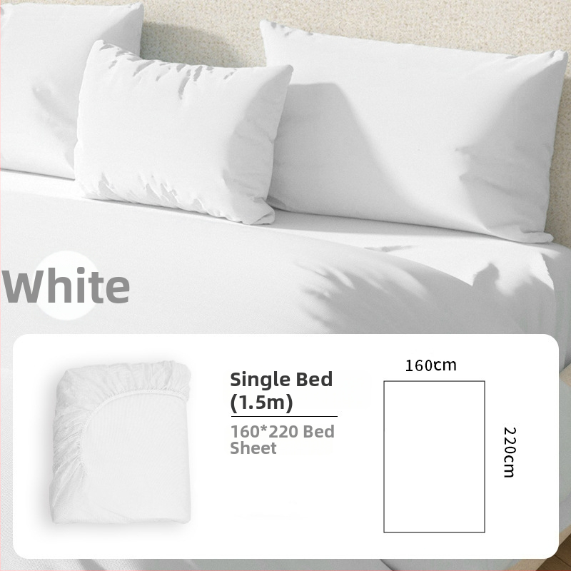 Vienkartinis kelioninis patalynės komplektas: paklodė ir pagalvės užvalkalas, neaustas audinys, dulkių atsparumas, viešbučiams ir svečių namams