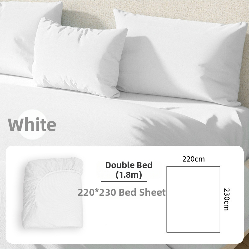 Vienkartinis kelioninis patalynės komplektas: paklodė ir pagalvės užvalkalas, neaustas audinys, dulkių atsparumas, viešbučiams ir svečių namams