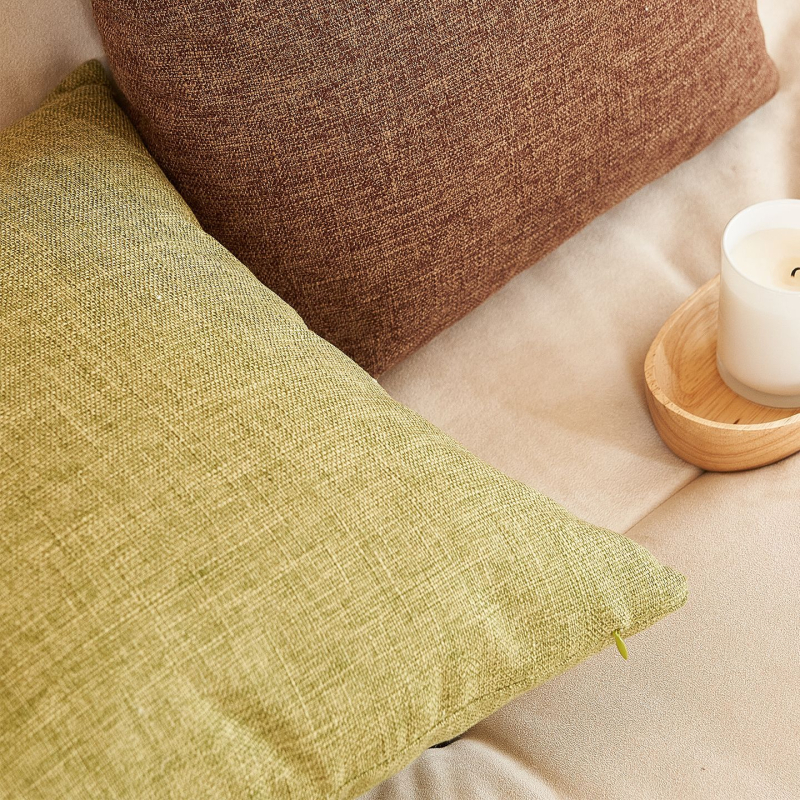 Jastuk za kauč s navlakom od lanenog smjesa, nadjev PP pamuk, Ins stil