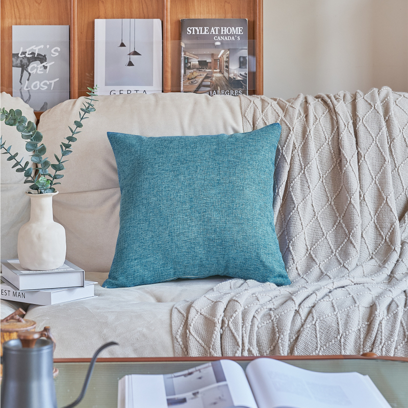 Jastuk za kauč s navlakom od lanenog smjesa, nadjev PP pamuk, Ins stil