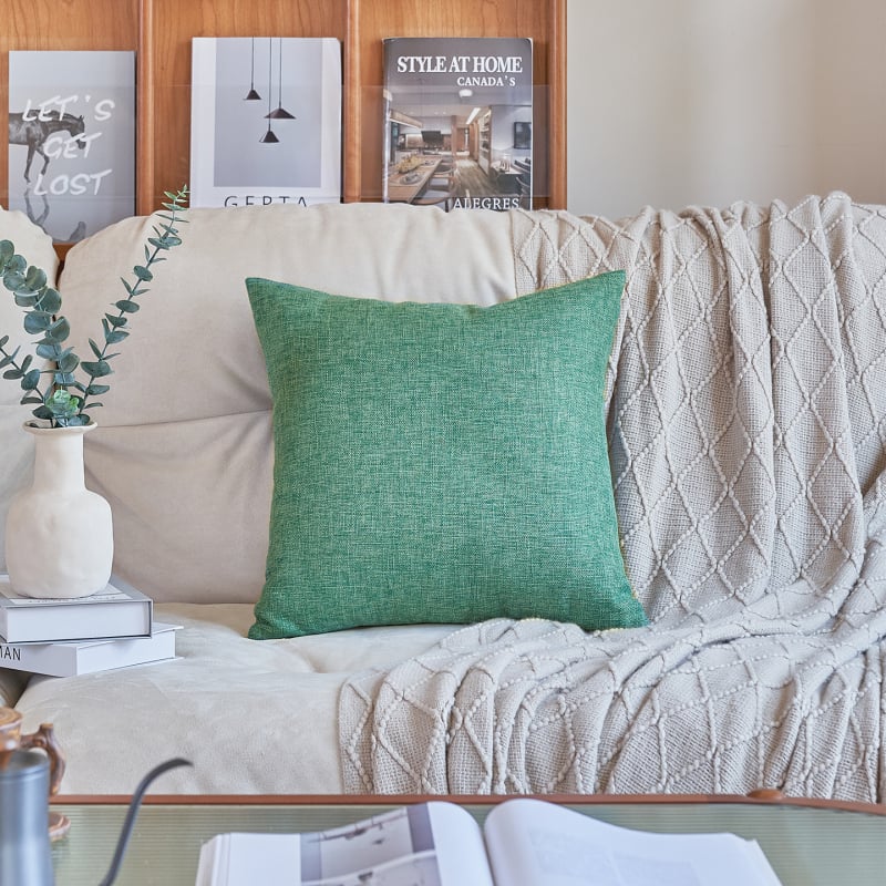 Jastuk za kauč s navlakom od lanenog smjesa, nadjev PP pamuk, Ins stil