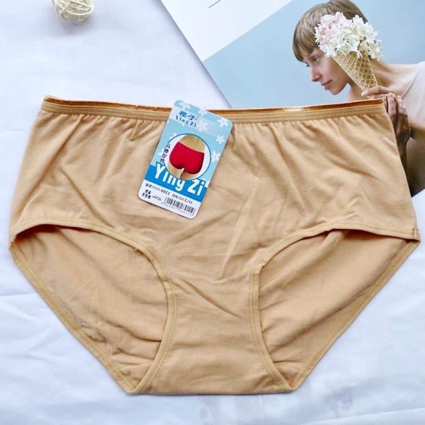 Sieviešu kokvilnas biksītes Sakura, elpojoša adījuma, vidēja vidukļa augstums, 50s audums, kokvilnas saturs 90–95%