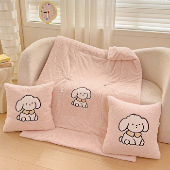 Plišan jastuk s navlakom, punjenje od poliester vlakana, motiv crtanog filma, jednostavan i moderan stil