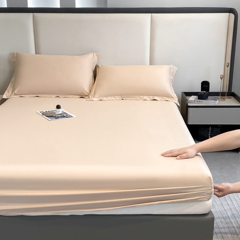 Cearșaf cu elastic – 100% bumbac, greutate 1500–2000 g, densitatea țesăturii 133×76, 40‑count țesătură, imprimare și vopsire reactive