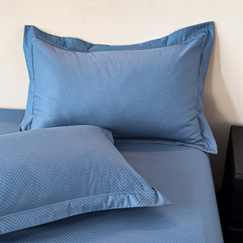 Navlaka za madrac s elastičnim rubom, trodjelni set, poliester, reaktivno bojanje