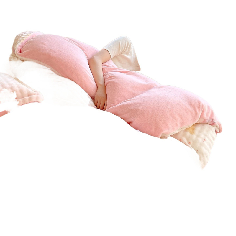 Milk Velvet navlaka za pokrivač, zimska fleec podloga, dvostrani pliš, cartoon uzorak, poliester twill, toplinski prijenos otiska, četvero-djelni set posteljine