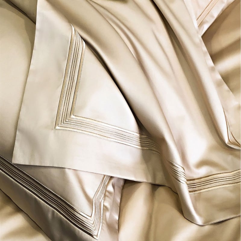 Three Leopards set de pat din bumbac, brodat, vopsire reactiva, țesătură grea 3000–3500 g