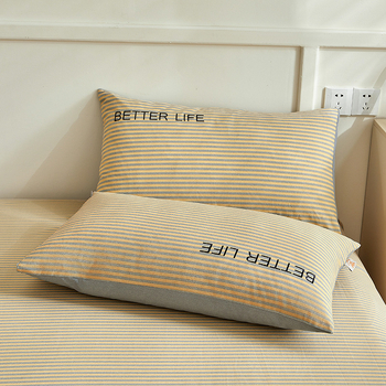 No 100% kokvilnas 3-dielu gultasveļas komplekts, antibakteriāls un visu sezonu izmantošanai, reaktīvā krāsošana, auduma blīvums 133x72