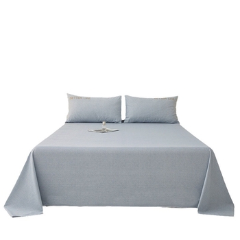 Meng kaiyue 100% kokvilna, berzēts twills, vienkrāsains raksts, reaktīvā krāsošana