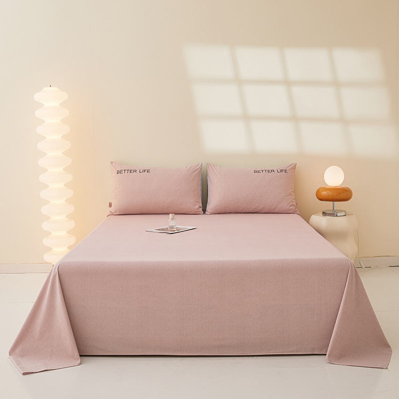 Meng kaiyue 100% kokvilna, berzēts twills, vienkrāsains raksts, reaktīvā krāsošana