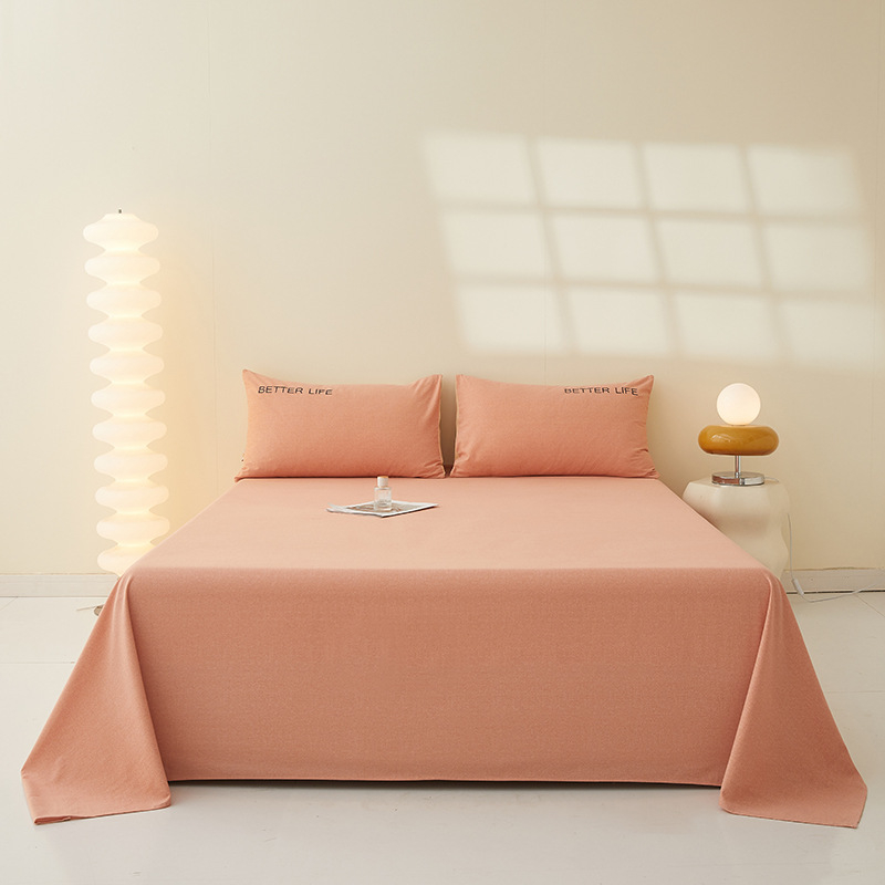 Meng kaiyue 100% kokvilna, berzēts twills, vienkrāsains raksts, reaktīvā krāsošana