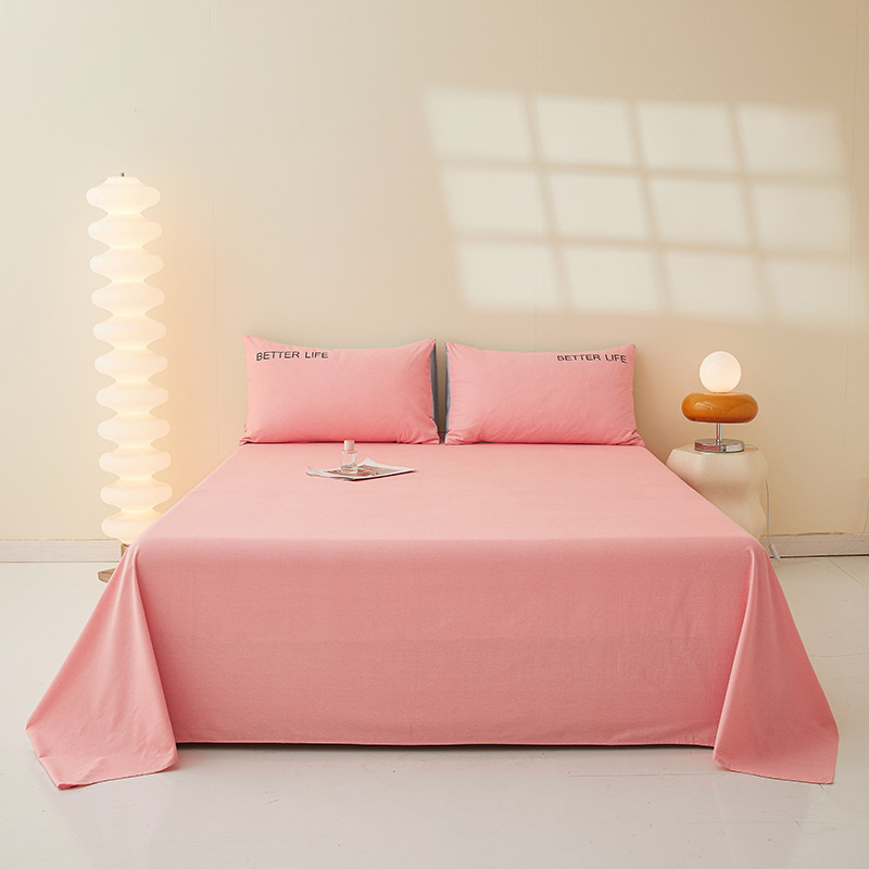 Meng kaiyue 100% kokvilna, berzēts twills, vienkrāsains raksts, reaktīvā krāsošana