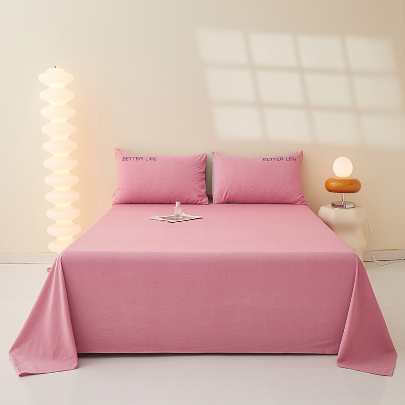 Meng kaiyue 100% kokvilna, berzēts twills, vienkrāsains raksts, reaktīvā krāsošana