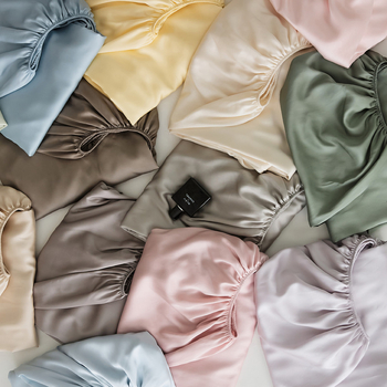 Lyocell guļamistabas veļas četrdaļīgs komplekts – satīna audums, reaktīvā krāsošana, Lyocell šķiedra, svars 1000–1500 g