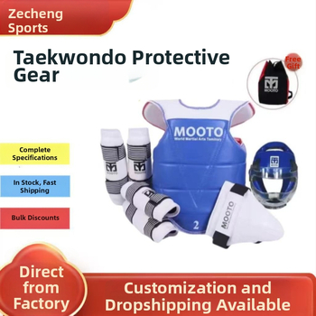 Taekwondo zaštitna oprema – potpuno set od 5–8 komada za djecu i odrasle, debeli oklop, Zecheng Sports