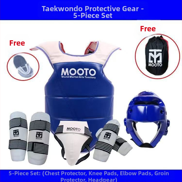 Taekwondo zaštitna oprema – potpuno set od 5–8 komada za djecu i odrasle, debeli oklop, Zecheng Sports